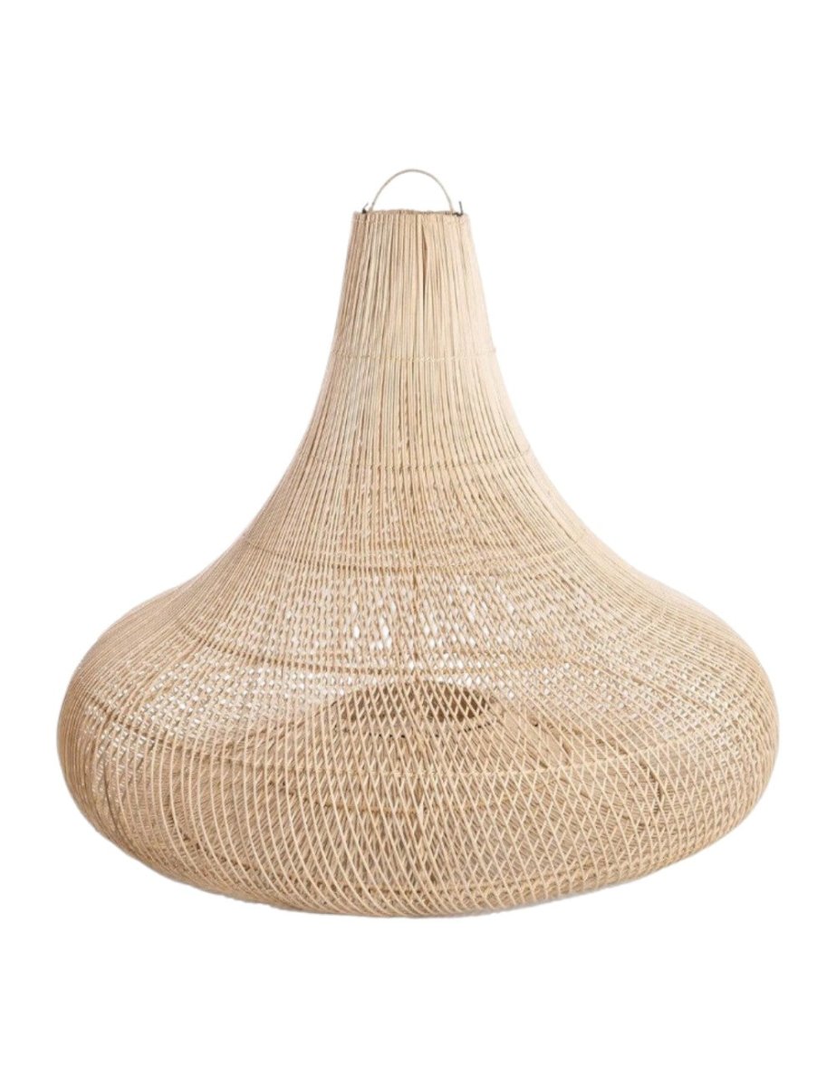 Boho Rotan Hanglamp Druppelvorm - 77 cm