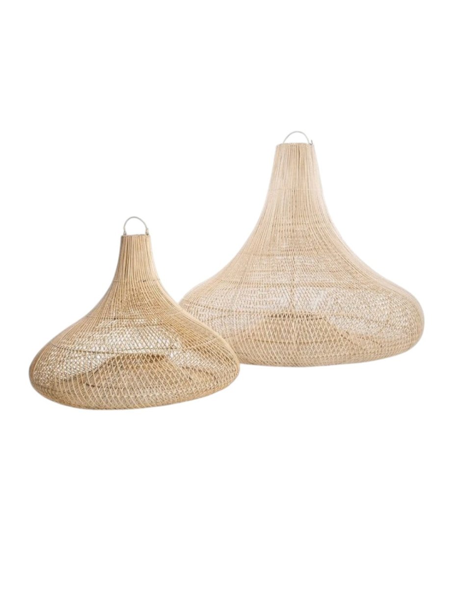 Boho Rotan Hanglamp Druppelvorm - 77 cm
