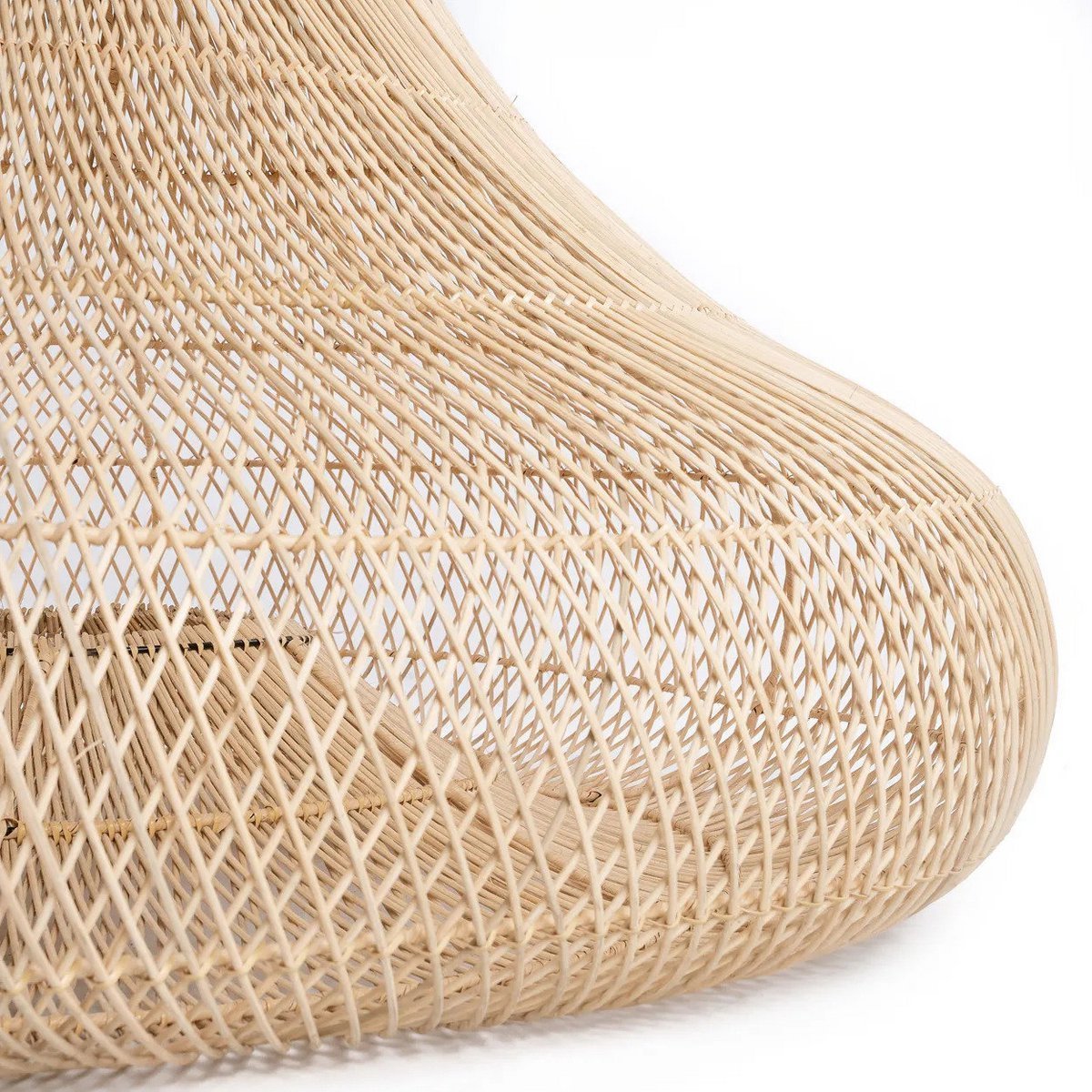 Boho Rotan Hanglamp Druppelvorm - 77 cm