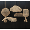 Boho Rotan Vloerlamp en Hanglamp