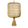 Boho Rotan Vloerlamp en Hanglamp