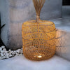 Boho Rotan Vloerlamp en Hanglamp