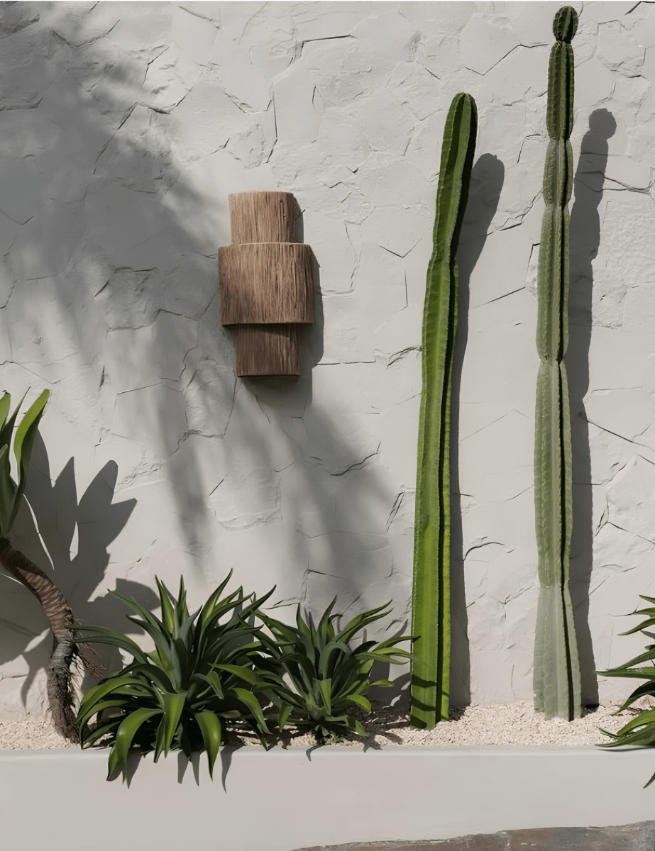 Boho Rotan Wandlamp