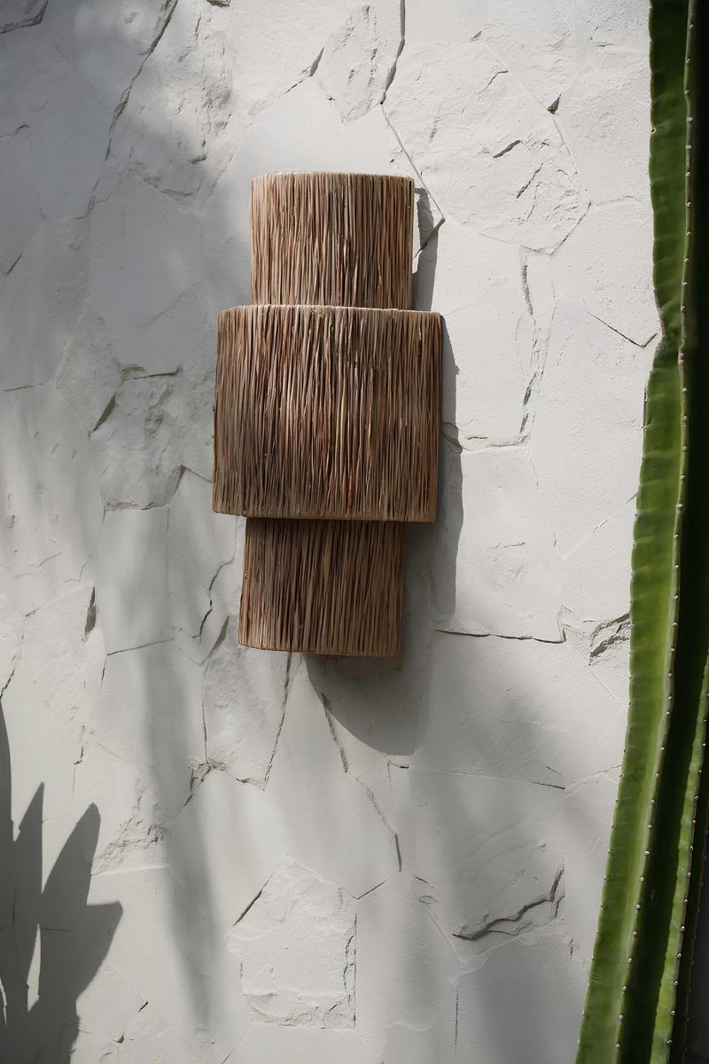 Boho Rotan Wandlamp