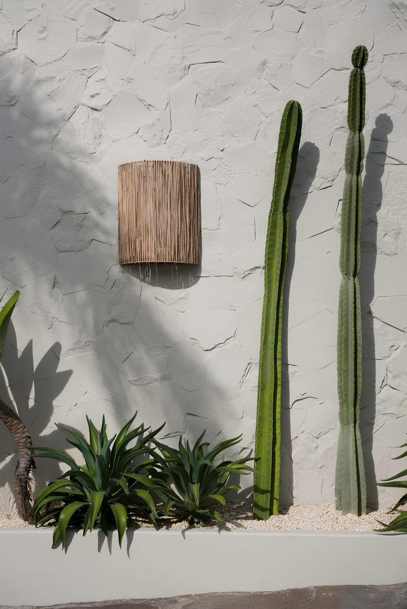 Boho Rotan Wandlamp