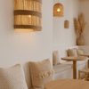 Boho Rotan Wandlamp - Muur - appliqué