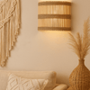 Boho Rotan Wandlamp - Muur - appliqué