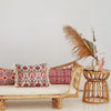 Boho Sierkussen met Bloemenpatroon