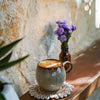 Boho Zeegras Onderzetter met Schelpen
