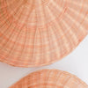 Rotan Hanglamp met Hoedvorm