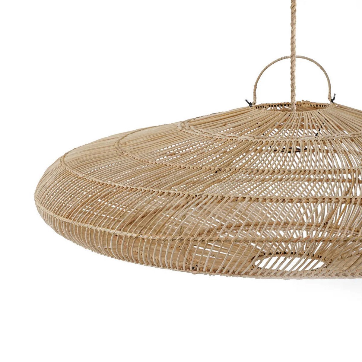 Ovale Rotan Hanglamp 150 cm | Boho Chic Stijl