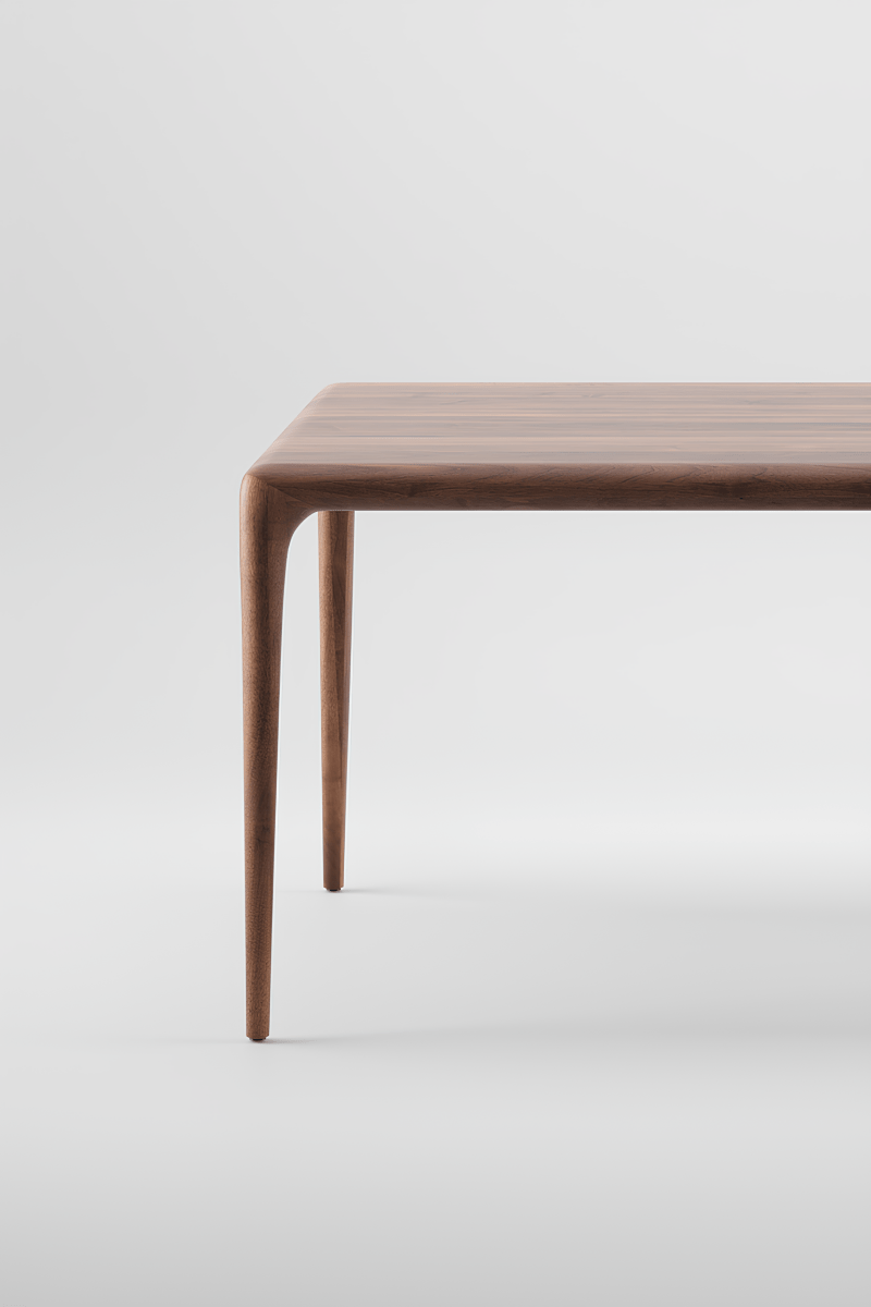 Massief Houten Rechthoekige Eettafel – Latus