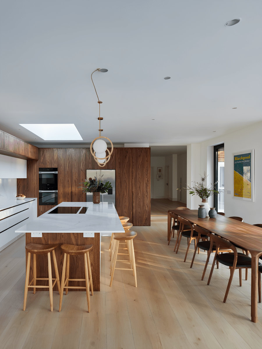 Design Eetkamerstoel van Massief Hout - Neva Light