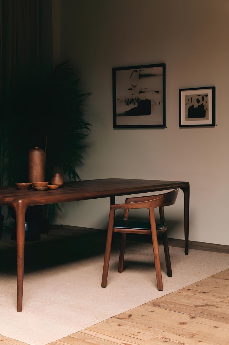 Massief Houten Rechthoekige Eettafel – Latus