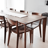Massief Houten Rechthoekige Eettafel - Hanny