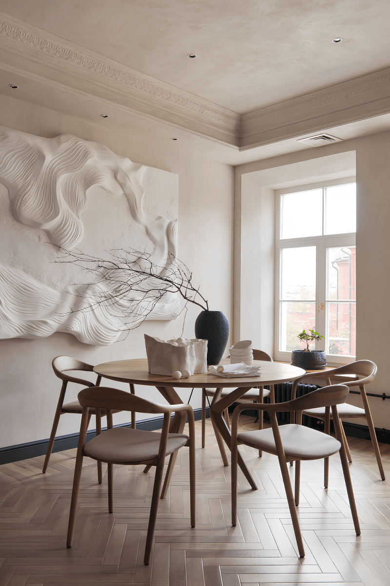 Design Eetkamerstoel van Massief Hout - Neva