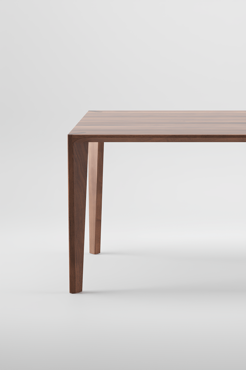 Massief Houten Rechthoekige Eettafel - Hanny