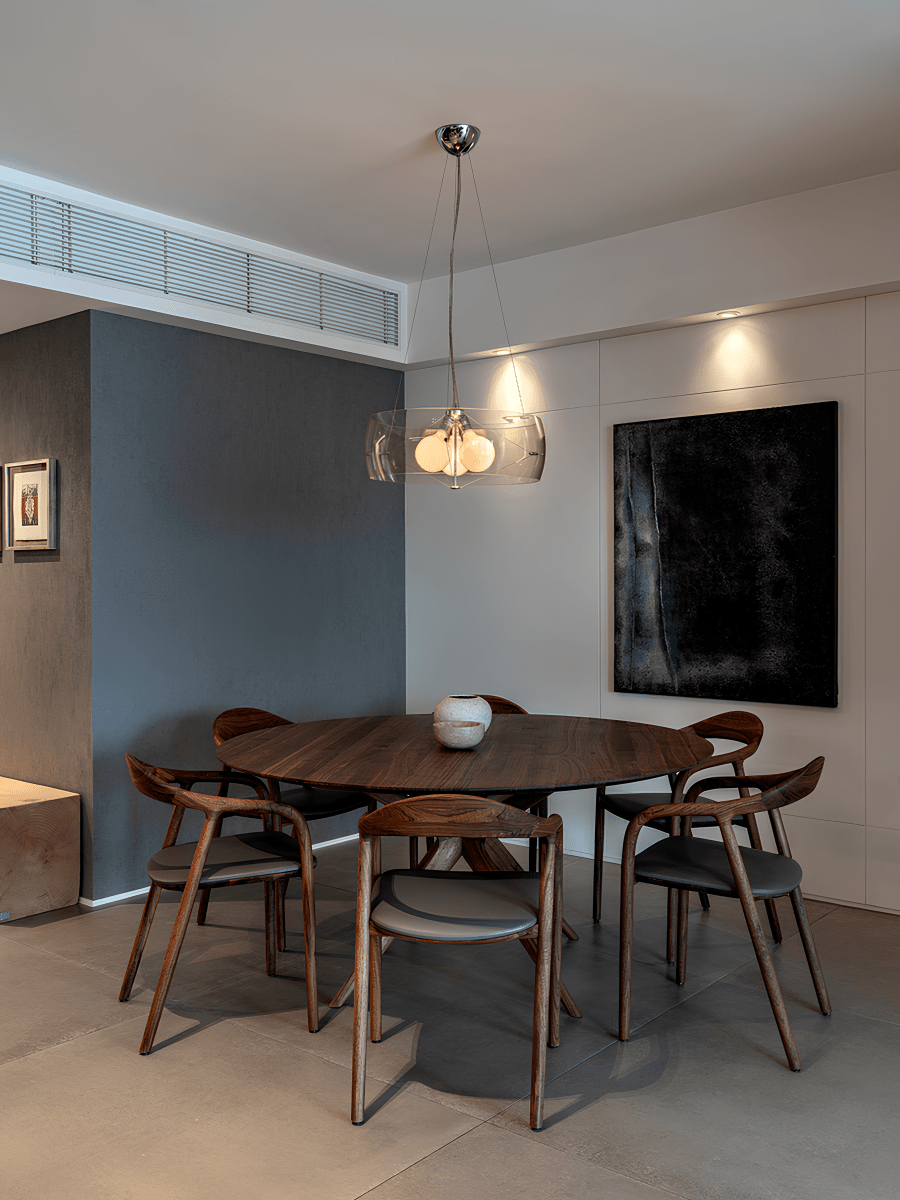 Ronde Eettafel van Massief Hout - Lakri
