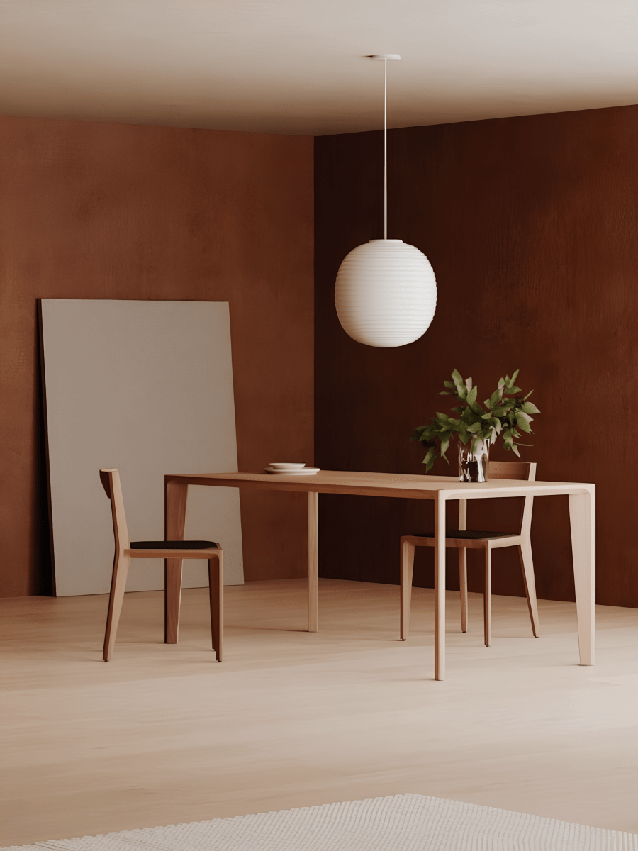 Massief Houten Rechthoekige Eettafel - Hanny
