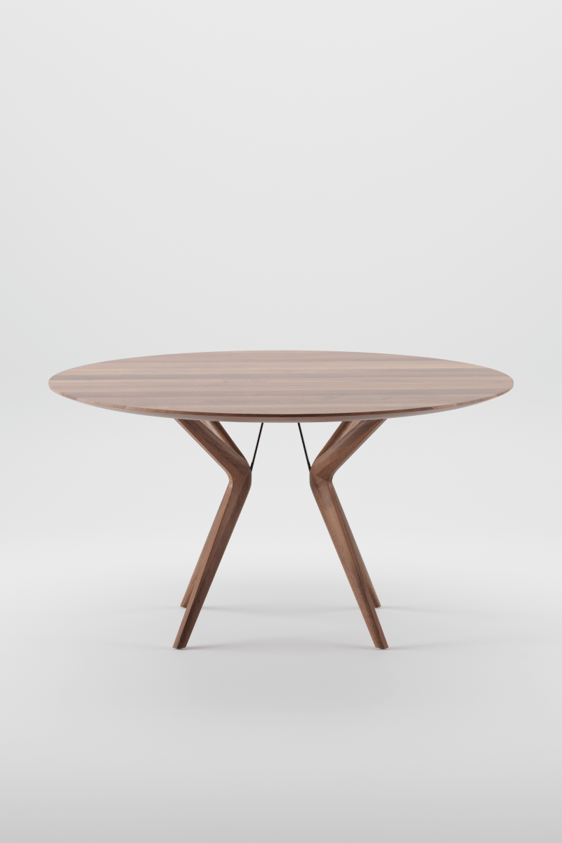 Ronde Eettafel van Massief Hout - Lakri - Studio Botanika