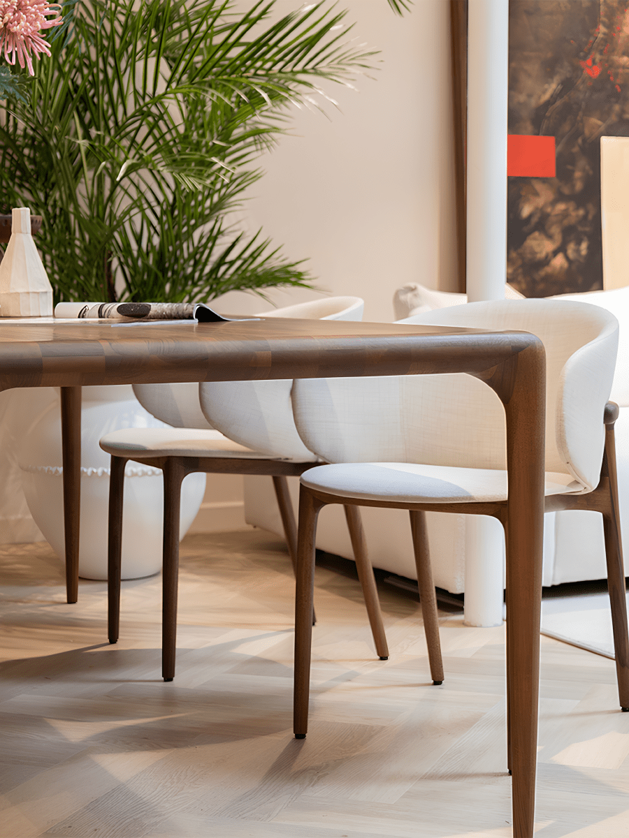 Massief Houten Rechthoekige Eettafel – Latus