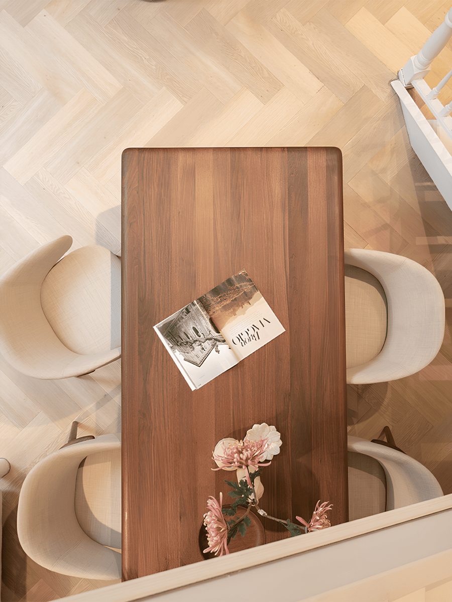 Massief Houten Rechthoekige Eettafel – Latus