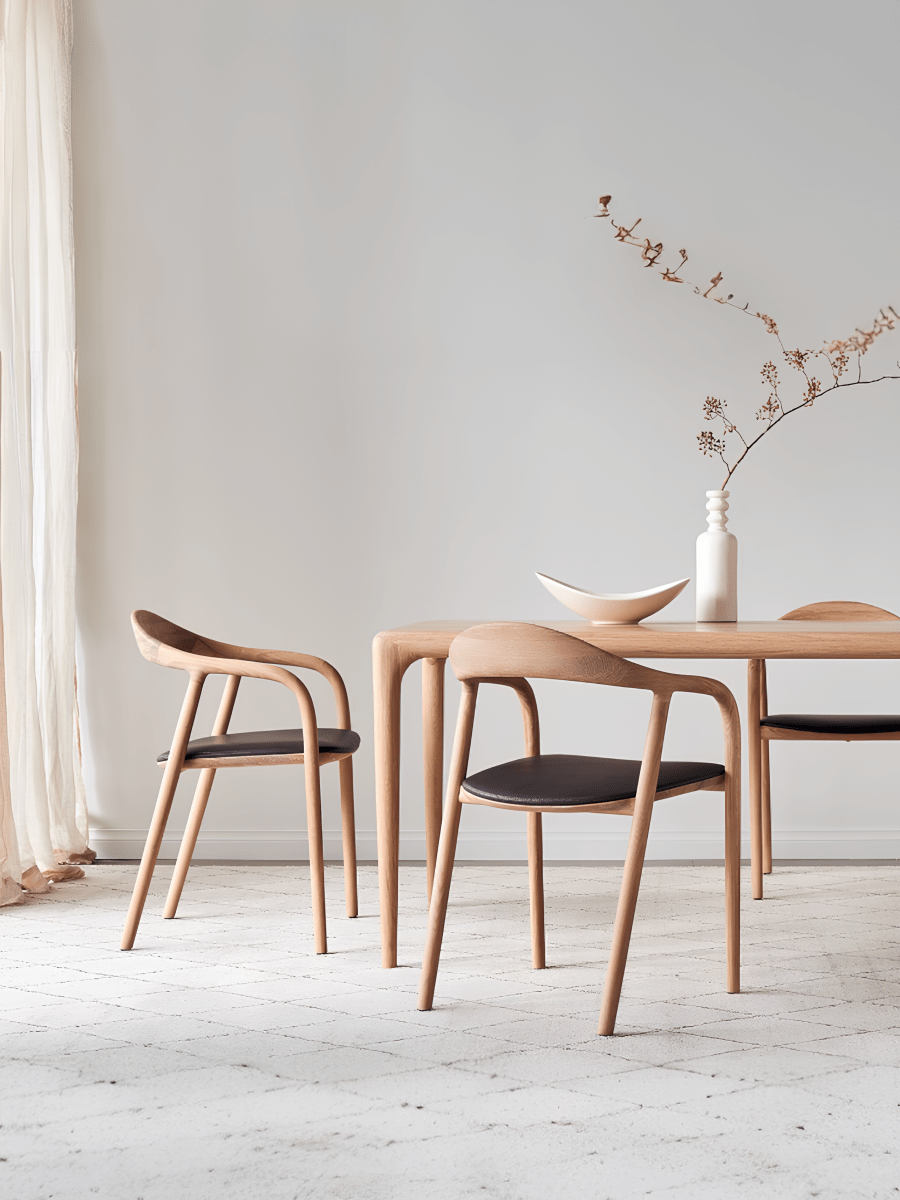 Massief Houten Rechthoekige Eettafel – Latus