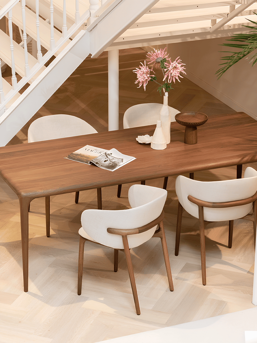 Massief Houten Rechthoekige Eettafel – Latus