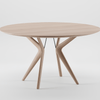 Ronde Eettafel van Massief Hout - Lakri