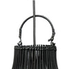 Zwarte Rotan Hanglamp – Vaasvorm