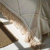 Berber Stijl Bedsprei wit - Luxe Boho Bedsprei