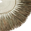 Boho Raffia Macramé wanddecoratie - Wit Naturel - Boho wanddecoratie - Studio Botanika