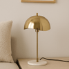 Gouden Tafellamp met marmer - 56cm