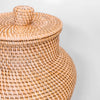 Grote Boho Rotan Vaas Ø30 cm