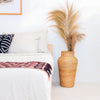 Grote Boho Rotan Vaas Ø30 cm