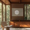 Japandi Poster Linnen Look - Zon & Vogels