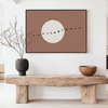 Japandi Poster – Zon & Vogels