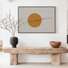 Japandi Poster – Zon & Vogels