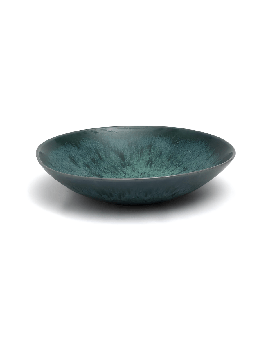 Keramieken Pastabord Groen - Set van 4