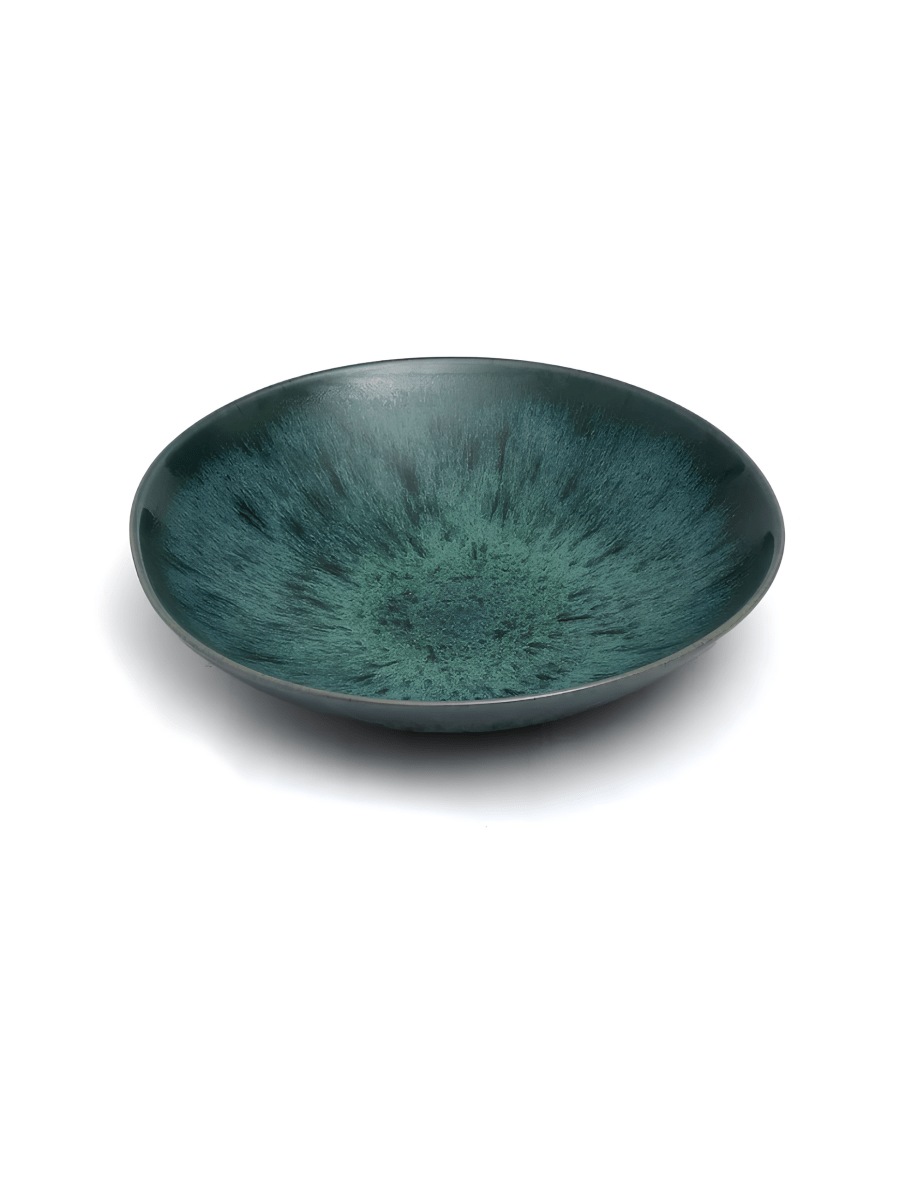 Keramieken Pastabord Groen - Set van 4