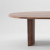 Ovale Eettafel van Massief Hout - Monument