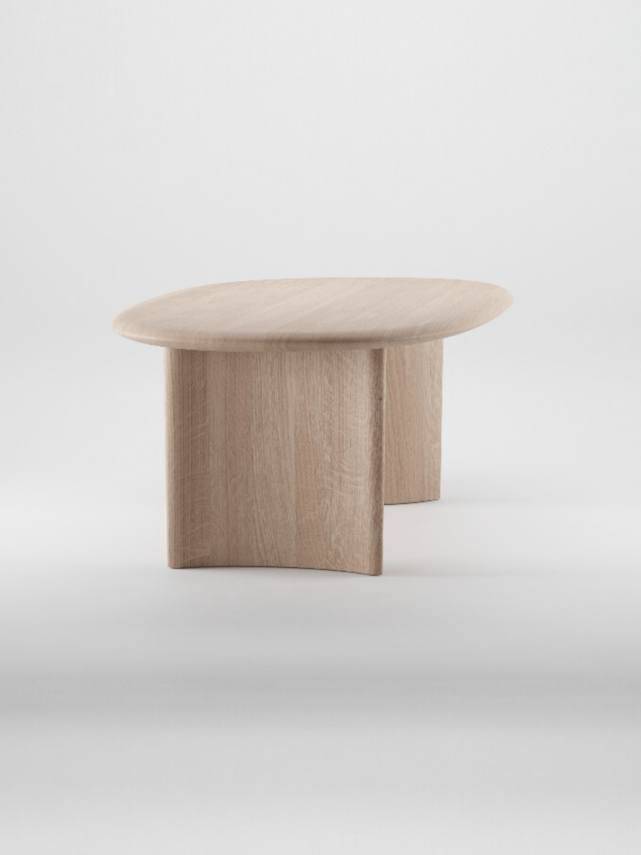 Ovale Eettafel van Massief Hout - Monument - Studio Botanika