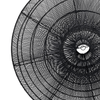 Ovale Rotan Hanglamp Zwart 150 cm | Boho Chic Stijl