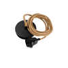 Plafondlamp met Fitting – Jute – Naturel Zwart