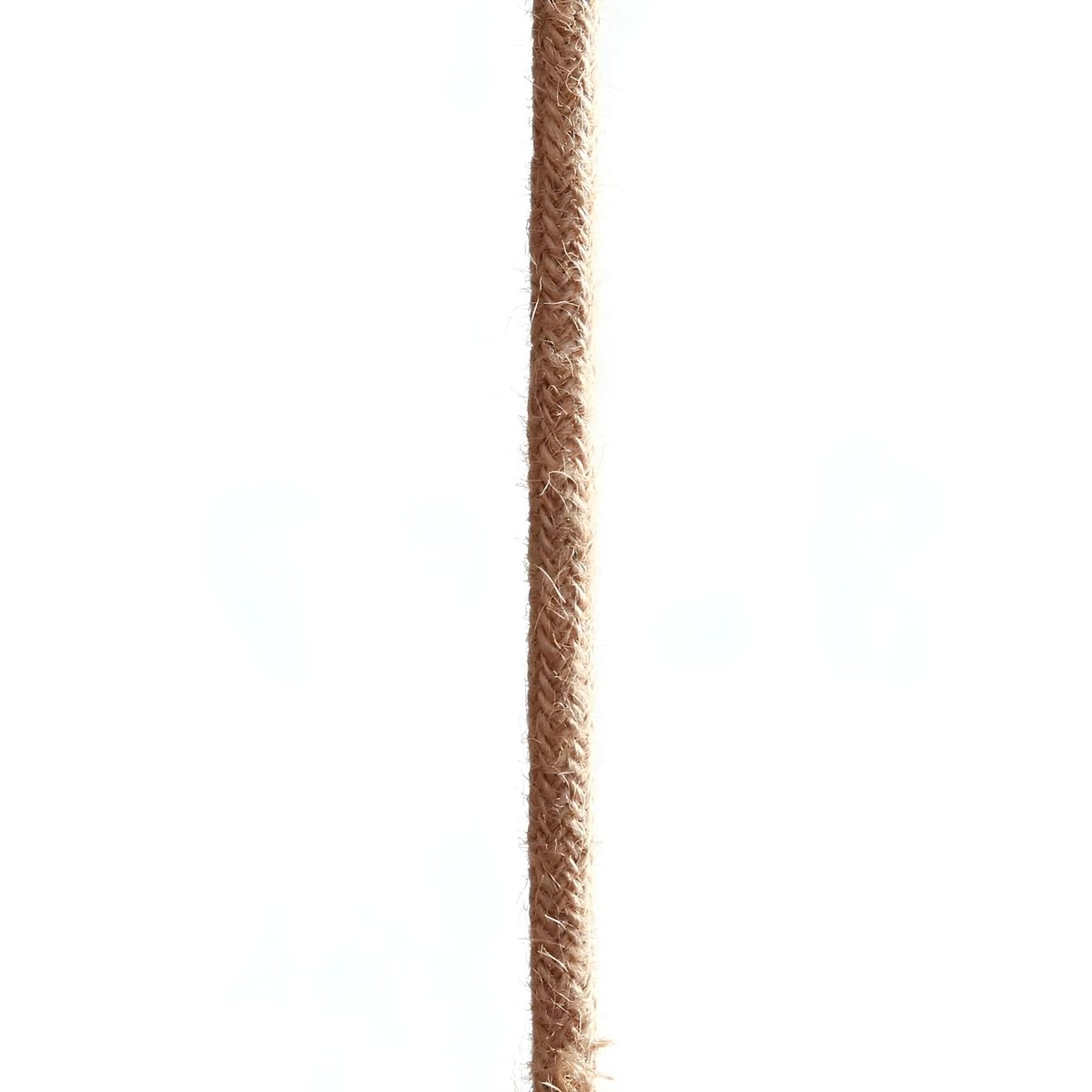 Plafondlamp met Fitting – Jute – Naturel Zwart