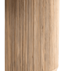 Ronde Eettafel Mangohout Naturel Ø120cm