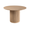 Ronde Eettafel Mangohout Naturel Ø120cm