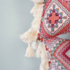 Roze Boho Sierkussen met Franjes